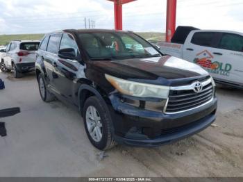  Salvage Toyota Highlander