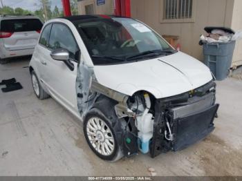  Salvage FIAT 500c