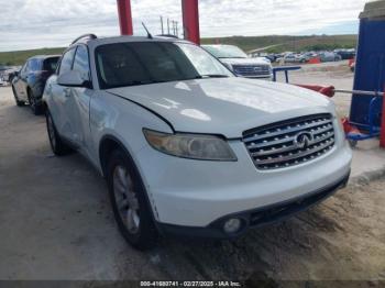  Salvage INFINITI Fx