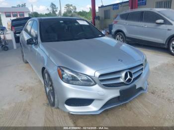  Salvage Mercedes-Benz E-Class