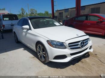  Salvage Mercedes-Benz C-Class