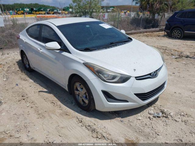  Salvage Hyundai ELANTRA