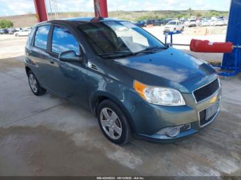  Salvage Chevrolet Aveo