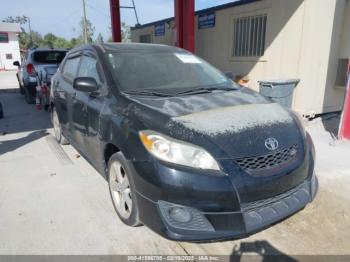  Salvage Toyota Matrix