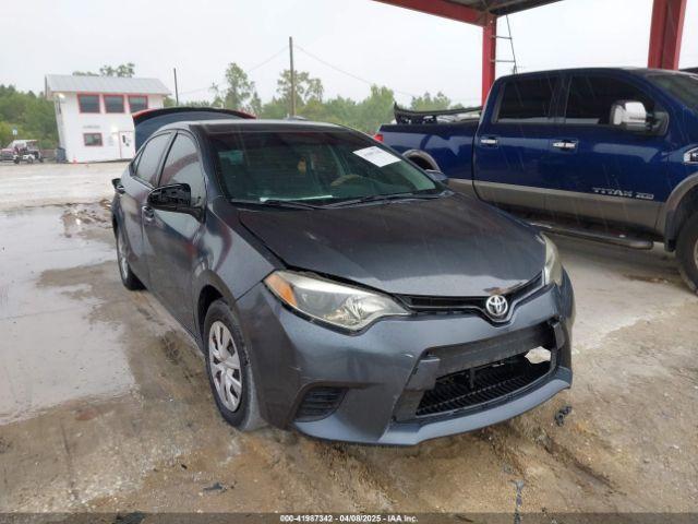  Salvage Toyota Corolla