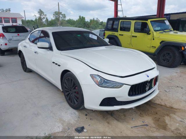  Salvage Maserati Ghibli