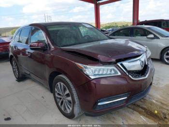  Salvage Acura MDX