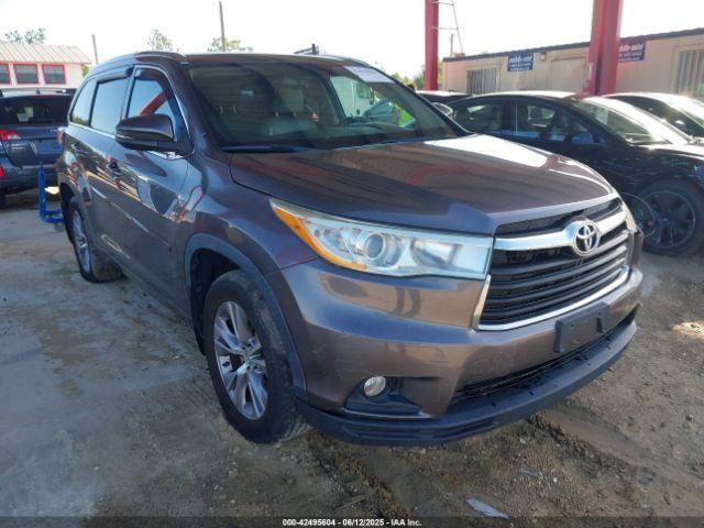  Salvage Toyota Highlander