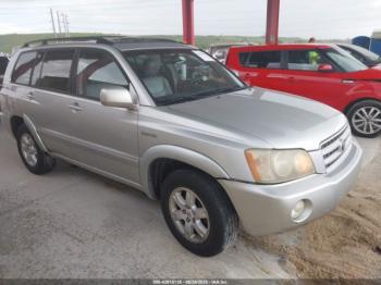  Salvage Toyota Highlander