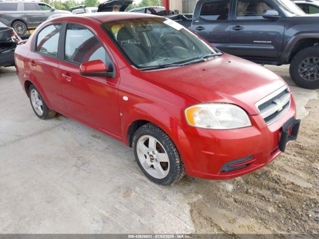  Salvage Chevrolet Aveo