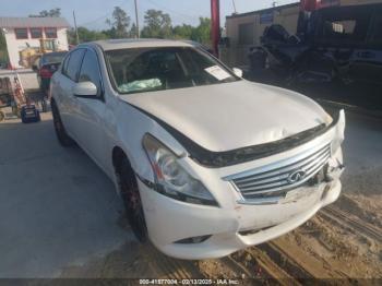  Salvage INFINITI G37x