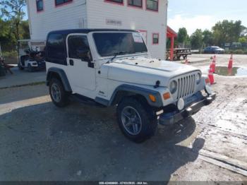  Salvage Jeep Wrangler