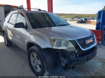  Salvage GMC Acadia