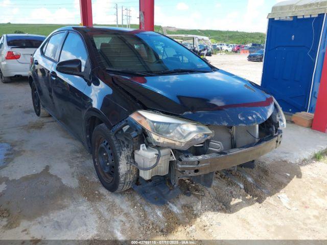  Salvage Toyota Corolla