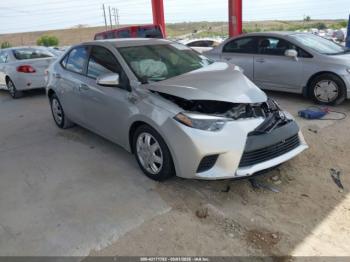  Salvage Toyota Corolla
