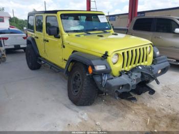  Salvage Jeep Wrangler
