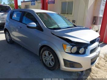  Salvage Chevrolet Sonic