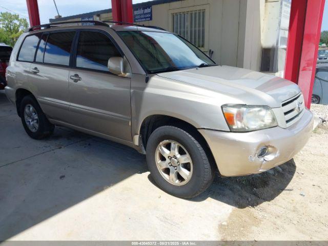  Salvage Toyota Highlander