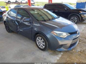  Salvage Toyota Corolla