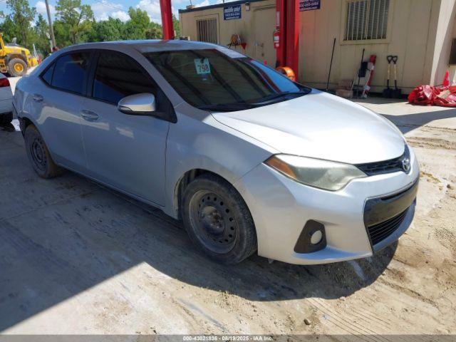  Salvage Toyota Corolla