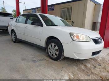  Salvage Chevrolet Malibu