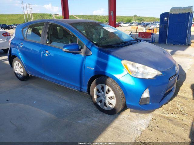  Salvage Toyota Prius c