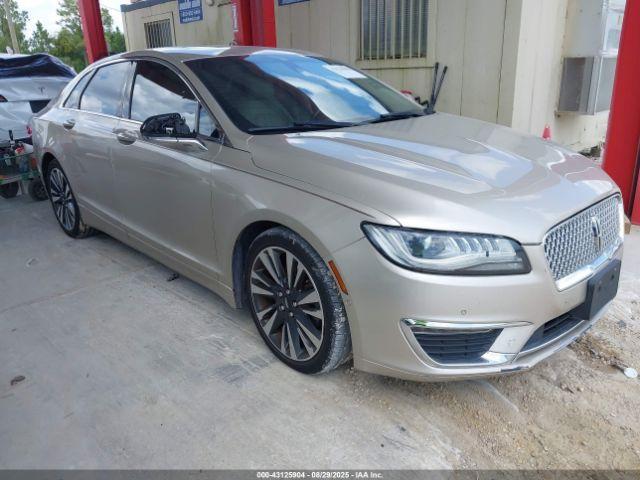  Salvage Lincoln MKZ