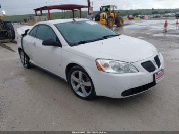  Salvage Pontiac G6