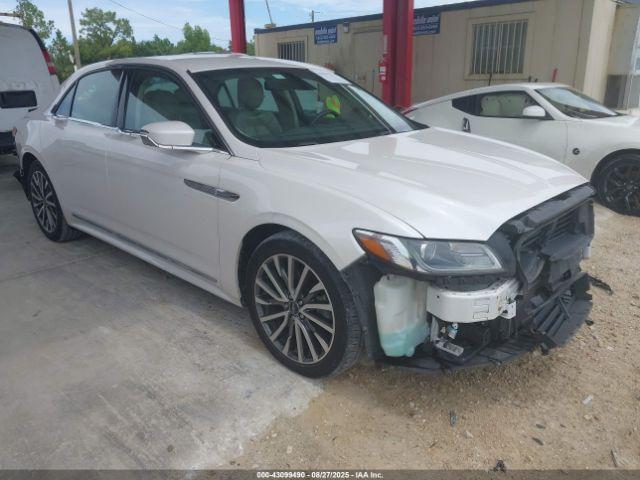  Salvage Lincoln Continental