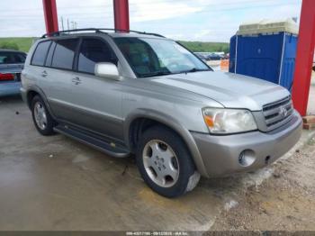  Salvage Toyota Highlander