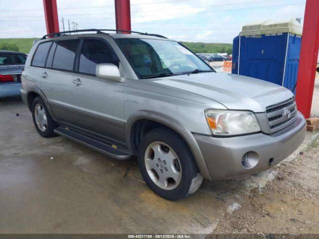  Salvage Toyota Highlander