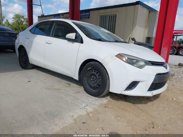  Salvage Toyota Corolla