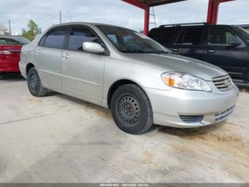  Salvage Toyota Corolla