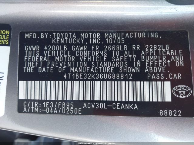 Toyota Camry Std Image 14