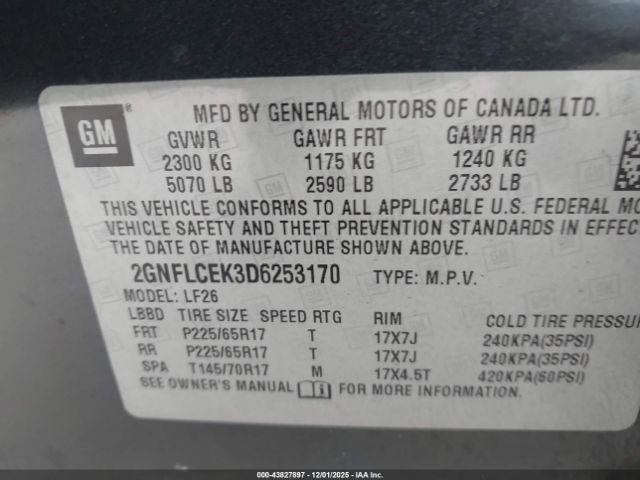 Chevrolet Equinox Ls Image 8