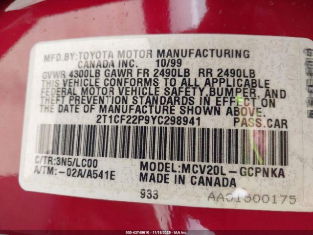 Toyota Camry Sle V6 Image 4