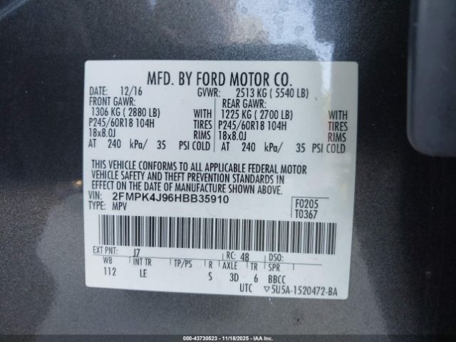 Ford Edge Sel Image 9