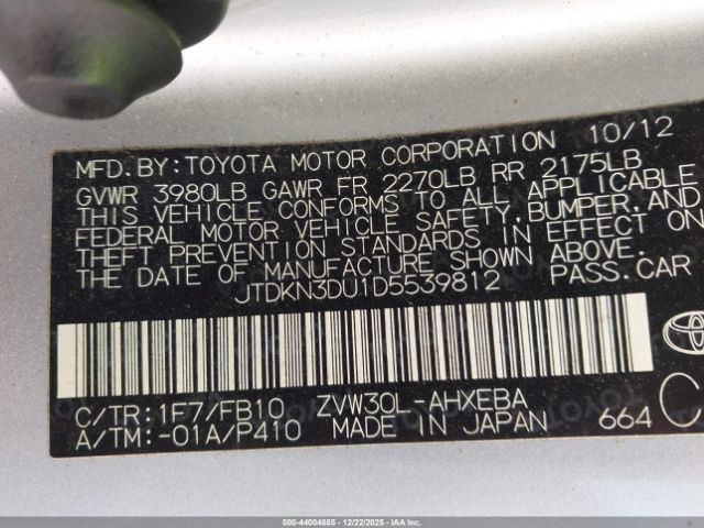 Toyota Prius Two Image 10