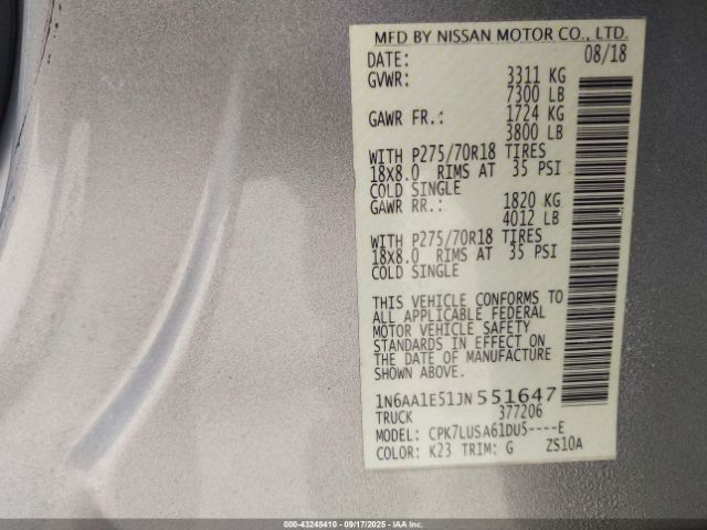 Nissan Titan Pro-4x Image 14