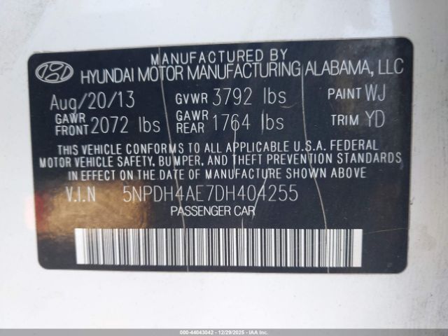 Hyundai ELANTRA Gls Image 9