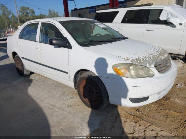  Salvage Toyota Corolla