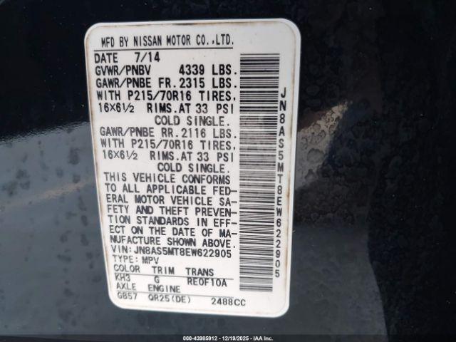 Nissan Rogue S Image 16