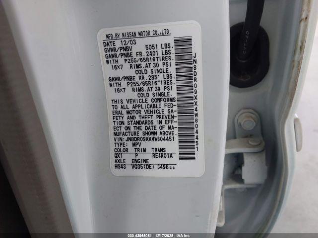 Nissan Pathfinder Se Image 11