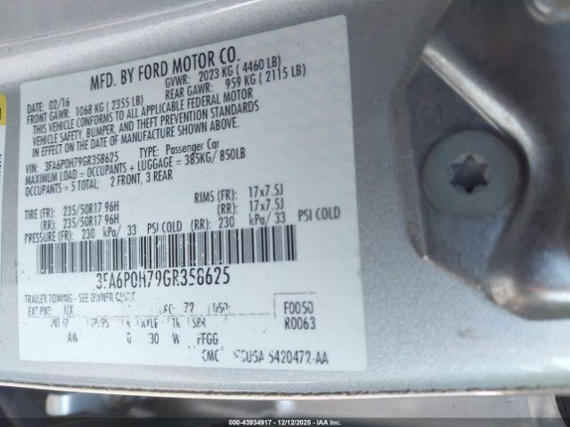 Ford Fusion Se Image 5