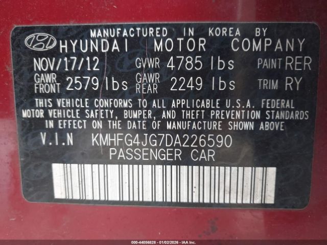 Hyundai Azera Image 8