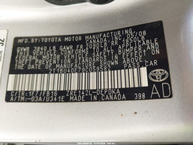 Toyota Corolla Le Image 10