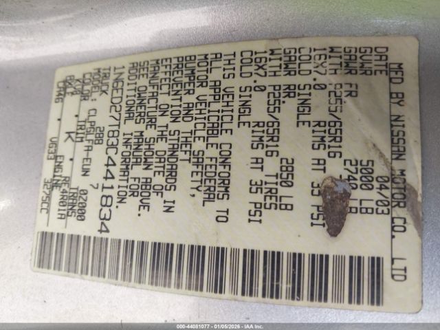 Nissan Frontier Se-v6 Image 11