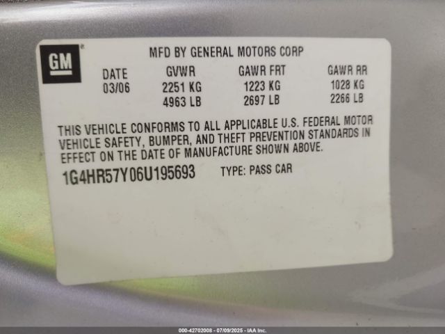 Buick Lucerne Cxl Image 6