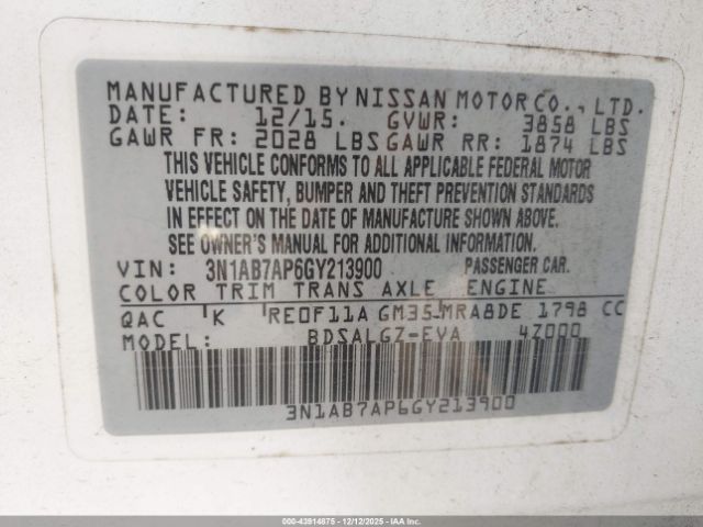 Nissan Sentra Sl Image 9