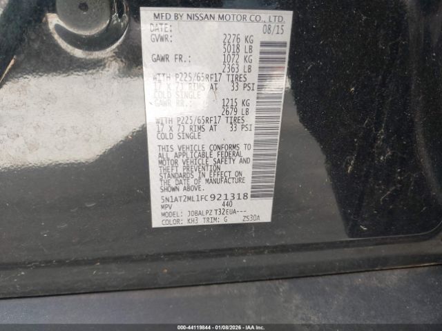 Nissan Rogue S Image 6